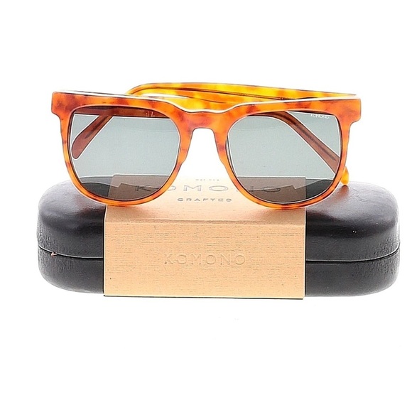 Komono sunglasses New Riviera Caramel Demi orange brown tortoise main image 9